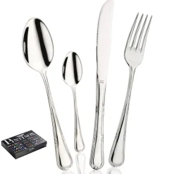 Pintinox Valencia Servizio Posate In Acciaio Inox - Set 75 Pz