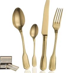 Pintinox Vittoriale Servizio Posate In Acciaio Inox - Set 75 Pz