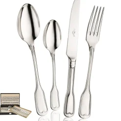 Pintinox Vittoriale Servizio Posate In Acciaio Inox - Set 75 Pz