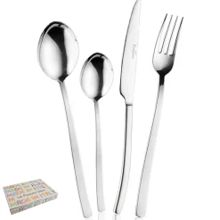 Pintinox Wave Servizio Posate In Acciaio Inox - Set 24 Pz
