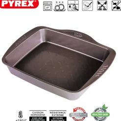 Pyrex Asimetria Teglia Rettangolare Antiaderente