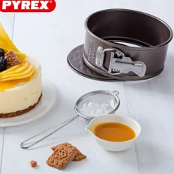 Pyrex Asimetria Tortiera Apribile Rotonda Antiaderente