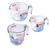 Pyrex Classic Caraffe Graduate in Vetro - Set 3 Pezzi
