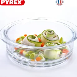 Pyrex Classic Cestello Vapore Rotondo In Vetro Borosilicato