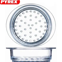 Pyrex Classic Cestello Vapore Rotondo In Vetro Borosilicato