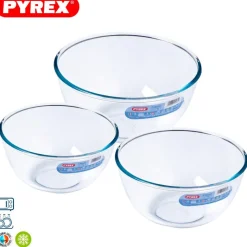 Pyrex Classic Coppe Multiuso In Vetro Borosilicato - Set 3 Pz