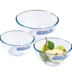 Pyrex Classic Coppe Multiuso In Vetro Borosilicato - Set 3 Pz