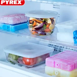 Pyrex Cook & Freeze Contenitore Per Alimenti Rotondo In Vetro Borosilicato
