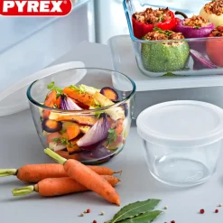 Pyrex Cook & Freeze Contenitore Per Alimenti Rotondo In Vetro Borosilicato