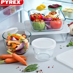 Pyrex Cook & Freeze Contenitore Per Alimenti Quadrato In Vetro Borosilicato