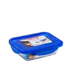 Pyrex Cook & Go Contenitore Per Alimenti Ermetico Rettangolare In Vetro Borosilicato
