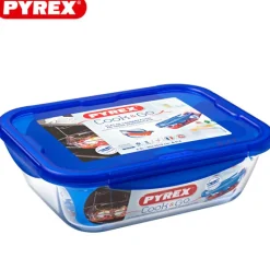 Pyrex Cook & Go Contenitore Per Alimenti Ermetico Rettangolare In Vetro Borosilicato