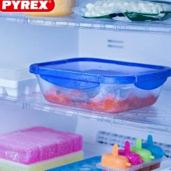 Pyrex Cook & Go Contenitore Per Alimenti Ermetico Rettangolare In Vetro Borosilicato
