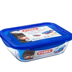 Pyrex Cook & Go Contenitore Per Alimenti Ermetico Rettangolare In Vetro Borosilicato