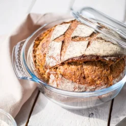 Pyrex Essentials Casseruola Cuoci Pane Con Coperchio In Vetro Borosilicato
