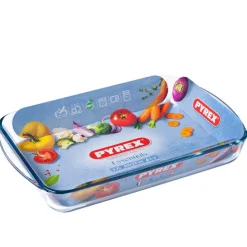 Pyrex Essentials Teglia Per Lasagna Rettangolare In Vetro Borosilicato