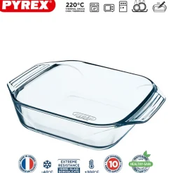 Pyrex Irresistible Teglia Rettangolare In Vetro Borosilicato