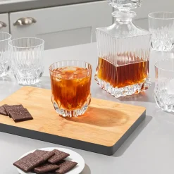 RCR Adagio Set Whisky in Vetro Cristallino - Set 7 Pezzi