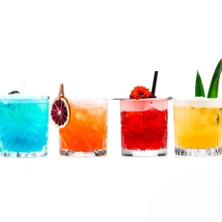 RCR Mixology Bicchieri Cocktail in Vetro - Set 4 Pezzi