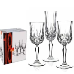 RCR Opera Set Calici in Vetro - Set 18 Pezzi