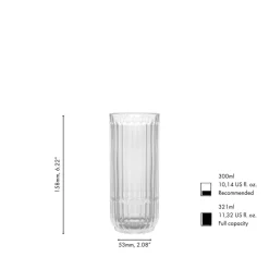 32.1 - Riedel Bar Rituals Bicchiere Cocktail High Ball In Vetro Set 2 Pz