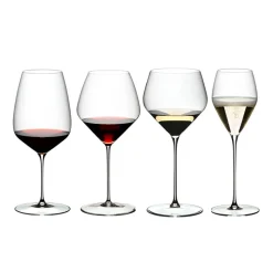 Riedel Veloce Set Calici Degustazione in Vetro - Set 4 Pezzi