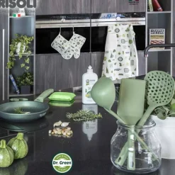 Risoli Dr.Green Stone Padella Bassa Antiaderente In Alluminio