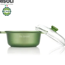 Risoli Dr.Green Stone Set Pentole Antiaderenti In Alluminio - Set 14 Pz