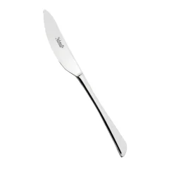 Salvinelli Perpizza Coltello Tavola In Acciaio Inox - Set 12 Pz