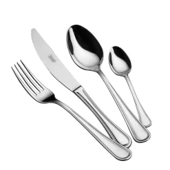Salvinelli Queen Servizio Posate In Acciaio Inox - Set 24 Pz