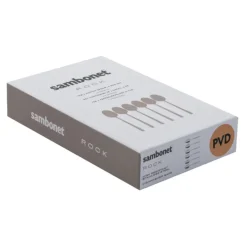 Sambonet Rock Cucchiaini Tè In Acciaio Inox - Set 6 Pz