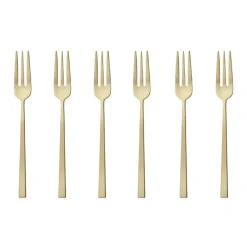 Sambonet Rock Forchettina Dolce In Acciaio Inox - Set 6 Pz