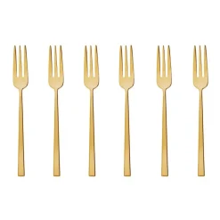 Sambonet Rock Forchettina Dolce In Acciaio Inox - Set 6 Pz