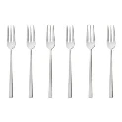 Sambonet Rock Forchettina Dolce In Acciaio Inox - Set 6 Pz