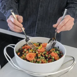 Sambonet Rock Posate Servire In Acciaio Inox - Set 2 Pz