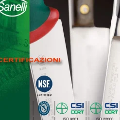 Sanelli Premana Coltello Francese In Acciaio inox AISI425 - Polipropilene