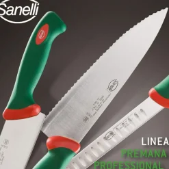Sanelli Premana Coltello Verdura In Acciaio inox AISI425 - Polipropilene