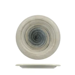 Saturnia Giotto Around Piatto Piano In Porcellana Set 6 Pz