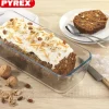 31s12 cm - Pyrex Bake & Enjoy Stampo Plum Cake Rettangolare In Vetro Borosilicato