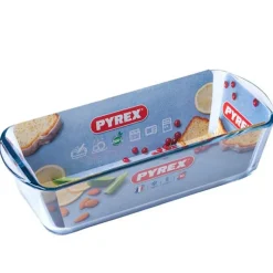 31s12 cm - Pyrex Bake & Enjoy Stampo Plum Cake Rettangolare In Vetro Borosilicato