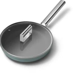 Smeg Cookware Padella Bassa Antiaderente Ceramico In Alluminio