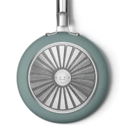 Smeg Cookware Padella Bassa Antiaderente Ceramico In Alluminio