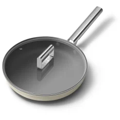 Smeg Cookware Padella Bassa Antiaderente Ceramico In Alluminio