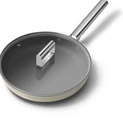 Smeg Cookware Padella Bassa Antiaderente Ceramico In Alluminio