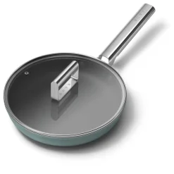 Smeg Cookware Padella Bassa Antiaderente Ceramico In Alluminio
