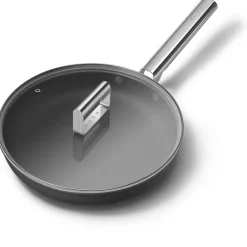 Smeg Cookware Padella Bassa Antiaderente Ceramico In Alluminio