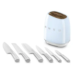 Smeg 50's Style Ceppo Con Coltelli - Set 6 Pz