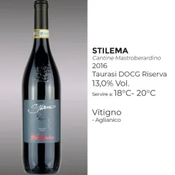 Stilema Taurasi DOCG 2016 Cantine Mastroberardino