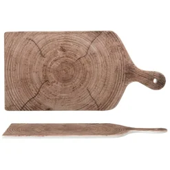 Tagliere Rettangolare In Porcellana Effetto Legno - Set 4 Pz