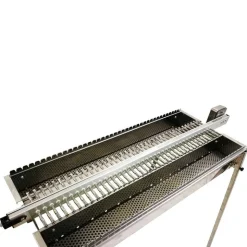 Tecnoroast 80 Double Griglia A Carbone Con Giraspiedini Automatico
